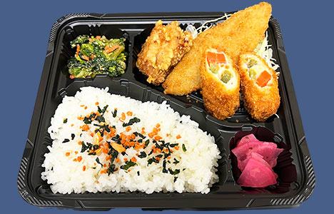 日替わり揚げ物弁当 フライA写真