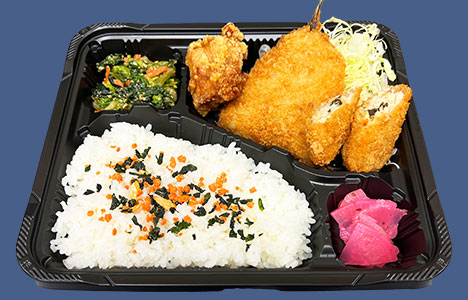 日替わり揚げ物弁当 フライB写真