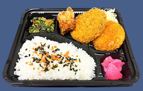 日替わり揚げ物弁当 フライC写真